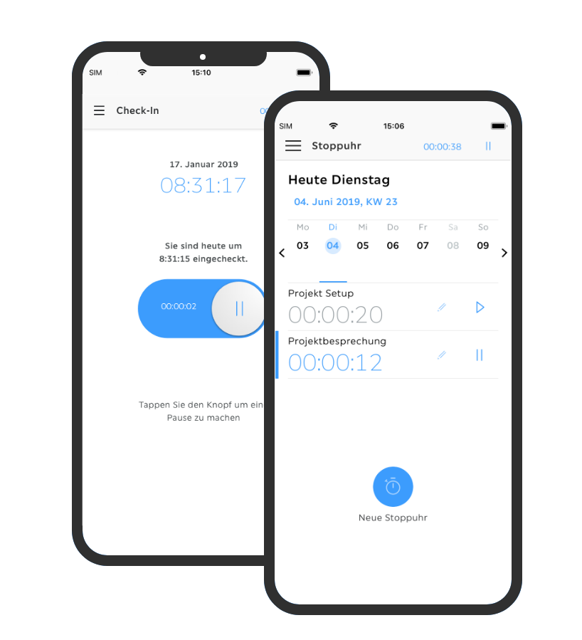Zeiterfassung App