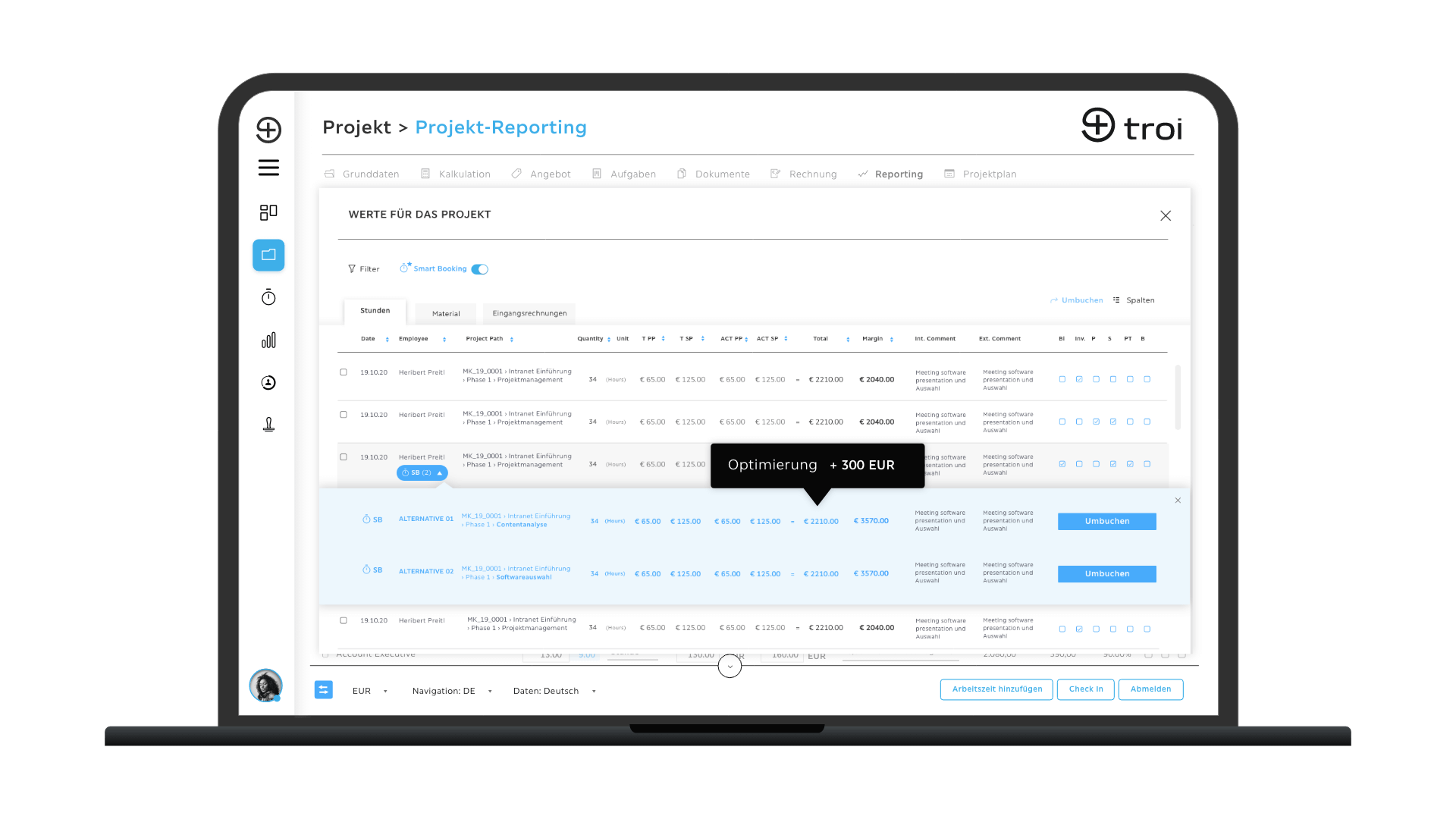 Smart-Booking-WertePopup